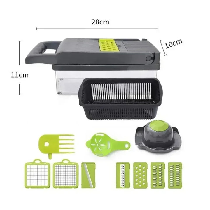 16-in-1 Vegetable Chopper & Slicer for Kitchen Essentials